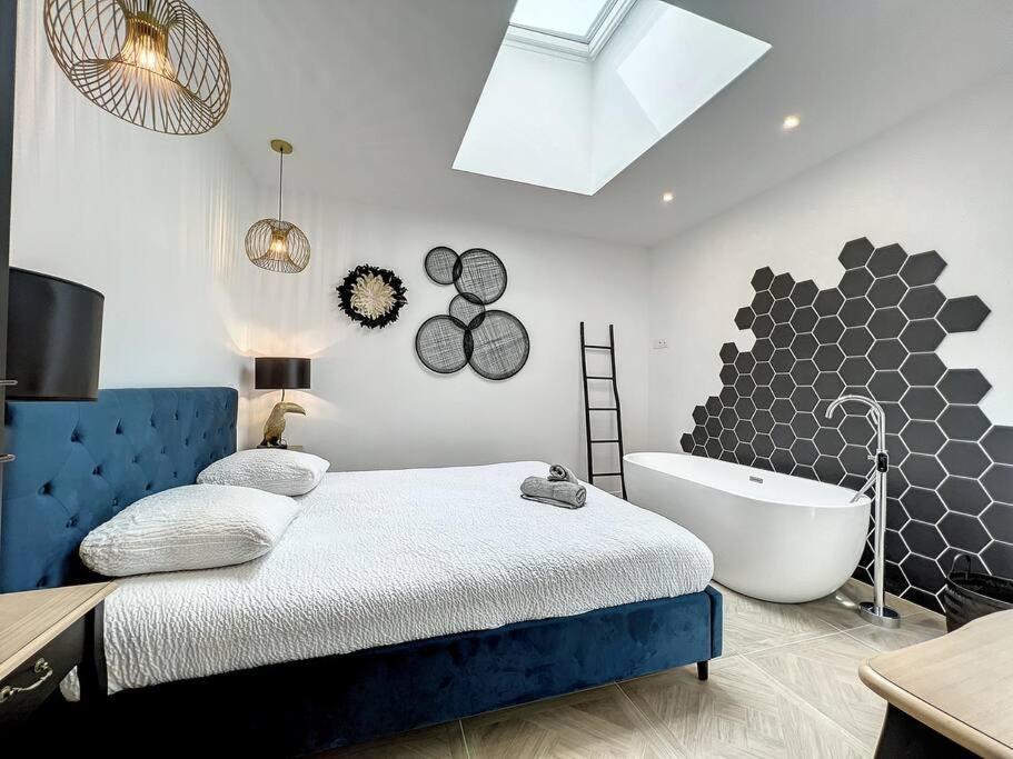 Appartamento Loft Raffine Et Chic Au Calme Proche Du Centre De Beziers Et Des Plages Boujan-sur-Libron Esterno foto